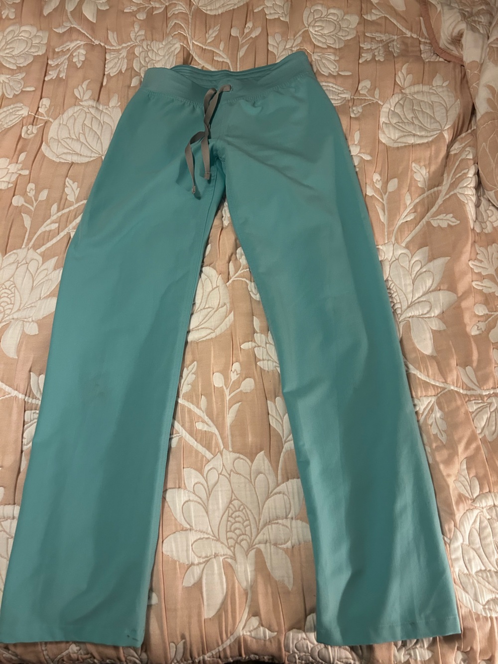 Figs Teal Scrub Pants